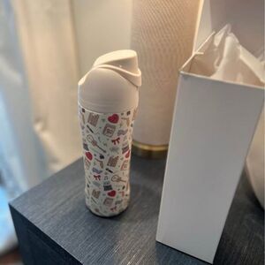 NWT Taylor Inspired Insulated 20oz Tumbler Sip or Straw Spout Tortured Poets Dep